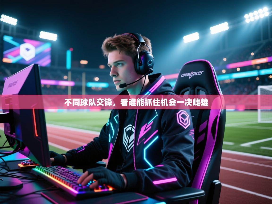 不同球队交锋，看谁能抓住机会一决雌雄
